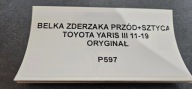 bumper support front + part TOYOTA YARIS III 11-19 original