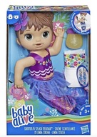 Lalka Baby Alive Migocząca Syrenka Brunetka Hasbro