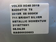 VOLVO XC40 XC 40 front right front fender original W colour 711-16 19 ROK