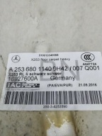 Mercedes-Benz GLC X253 carpet mats left front A2536801140