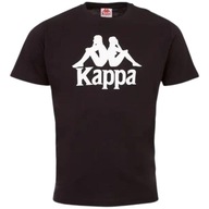 128cm Detské tričko Kappa Caspar čierna 3039