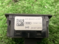 button of the opening bonnet boot AUDI Q7 4G0959831A