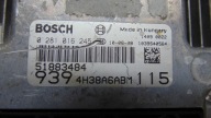 control unit of the engine 1.9JTD ALFA ROMEO 159 156