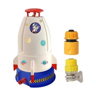 Raketový postrekovač Vonkajšia hračka na vodu Striekajúca zábavná hračka s bielou farbou