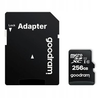 KARTA PAMIĘCI MICRO SD/HC GOODRAM ADAPTER SD 256GB