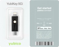 Klucz zabezpieczający Fizyczny YubiKey5Ci USB-C