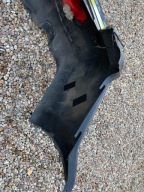 stoßstange heck hinten CHRYSLER 300C PDC KOMBI schwarzer