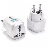 Adapter gniazdka przejściówka podróżna Anglia UK USA na wtyk polski EU PL