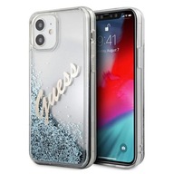 Oryginalne etui Guess iPhone 12 mini 5,4" niebieski case pokrowiec cover