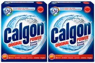 Sada Calgon Power Odvápňovač prášku na čistenie práčky 2 x 350 g