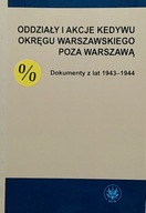 Oddziały i akcje Kedywu okręgu warszawskiego poza Warszawą Dokumenty
