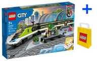 LEGO City 60337 Ekspresowy pociąg pasażerski MEGA ZESTAW zdalnie sterowany
