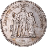 Moneta, Francja, Hercule, 50 Francs, 1979, Paris,