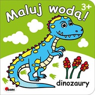 Kolorowanka Wodna Dinozaury Książka dla Dzieci