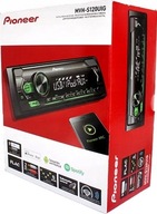 PIONEER MVH-S120UIG RADIO 1-DIN Apple Android zielony USB AUX MP3