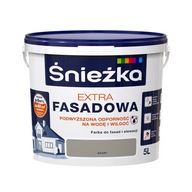 Śnieżka Extra Fasadowa Szary 5L