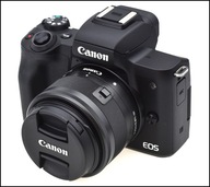 CANON EOS M50 + OBIEKTYW 15-45MM !!