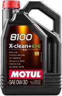 Motorový olej Motul X-clean+ EFE 5 l 0W-30