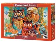 Puzzle Castorland hobby 2000 dielikov Puzzle Owls 2000 200535