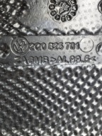 VW Polo VI cover TERMICZNA 2Q0825701