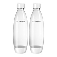 Fľaše SodaStream Fuse do saturátora biele 1L 2 ks