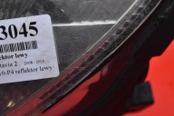 REFLEKTOR left light front lens EU SKODA OCTAVIA 2 II LIFT 08-13