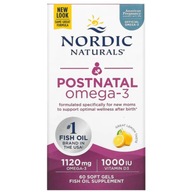 Nordic Naturals Postnatal Omega-3 1120 mg Mastné kyseliny EPA DHA 60 kaps
