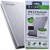 Icy Box obudowa na dysk HDD SSD 2,5" SATA USB 3.0 ochrona przed zapisem