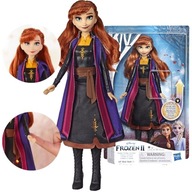 Lalka Hasbro Kraina Lodu 2 Frozen Anna w Magicznej podświetlanej sukience