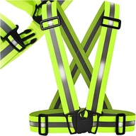 SZELKI ODBLASKOWE KAMIZELKA NA MOTOR ROWER BIEGI