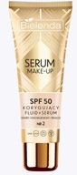 Bielenda Sérum Make-Up fluid + korekčné pleťové sérum SPF 50 č. 2