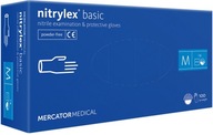 Nitrilové rukavice bez púdru Mercator Medical Nitrilex Classic 100 ks