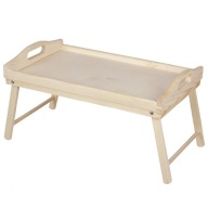 Fa tálca REGGELIZŐ ASZTAL TERMÉSZETES TÁLCA