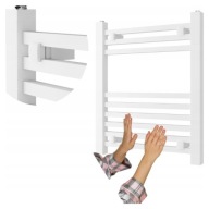 FÜRDŐSZOBAI RADIÁTOR FEHÉR LÉTRA 60x50 cm RADIÁTOR MODERN BERGEN