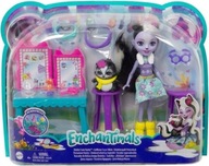 ENCHANTIMALS TOALETKA SAGE SKUNK + SKUNKS CAPER