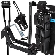 ZAPIĘCIE ROWEROWE SKŁADANE ZABEZPIECZENIE ROWERU NA KOD MUVIKE FOLD 850/7C