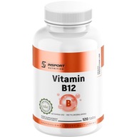 VITAMÍN B12 120 TBL METYLKOBALAMÍN VITAMIN B-12 METABOLIZMUS VEGE INSPORT