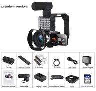 Profesionálna 8K videokamera WIFI digitálna videokamera na streamovanie z YouTube