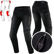 Spodnie motocyklowe Jeansy Rebelhorn Vandal Denim Black W36L34