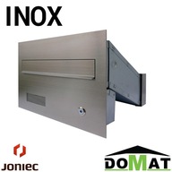 Skrzynka JONIEC duża z domofonem 285x205 SDDA INOX