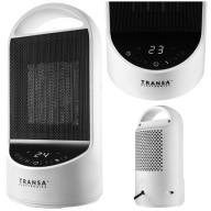 Termosztátos ventilátor Transa Electronics Ceramio White 1500 W