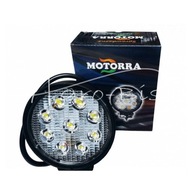 Pracovná LED lampa 9*3W okrúhla Motorra, A.B-006026