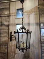 Art deco,mosiężna lampa,latarnia do pokój,hol itp.