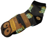 Ponožky Bavlnené farebné vzory 23-26 5 PAR '1