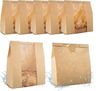 Krmivové tašky 100 pcs. Používané na balenie potravín Sladké nálepky