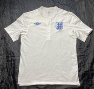 ANGLIA ENGLAND UMBRO sezon 2010-2012 oryginalna domowa koszulka rozmiar L