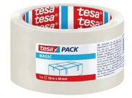 TESA Taśma pakowa BASIC 48/50 przeźroczysta 58572