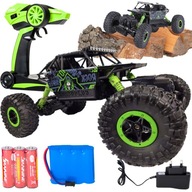 ZDALNIE STEROWANY DUŻY SAMOCHÓD TERENOWY OFF-ROAD AUTO RC 4x4 ZASIĘG 50M