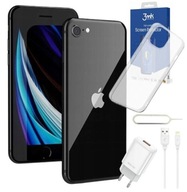 Smartfon iPhone SE 2020 / 64 GB / Czarny / Black - BATERIA 100% | FOLIA 3MK