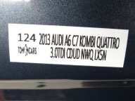 door left left front front AUDI A6 C7 KOMBI sedan LX5N